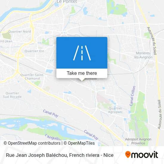 Rue Jean Joseph Baléchou map