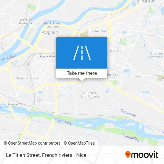 Mapa Rue Le Titien