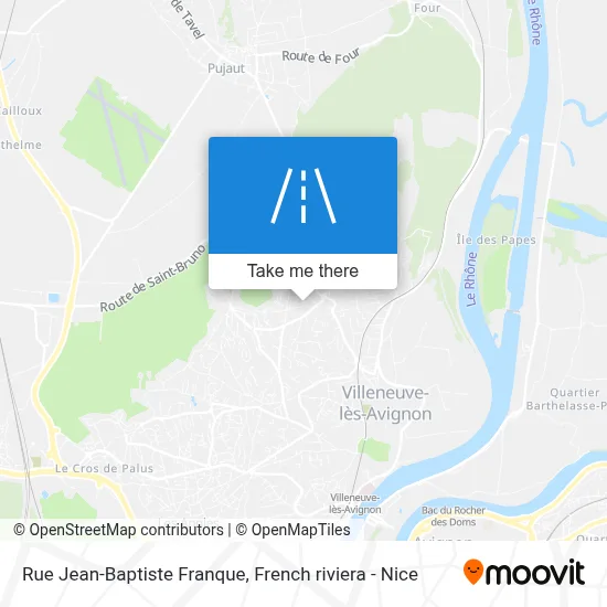 Mapa Rue Jean-Baptiste Franque