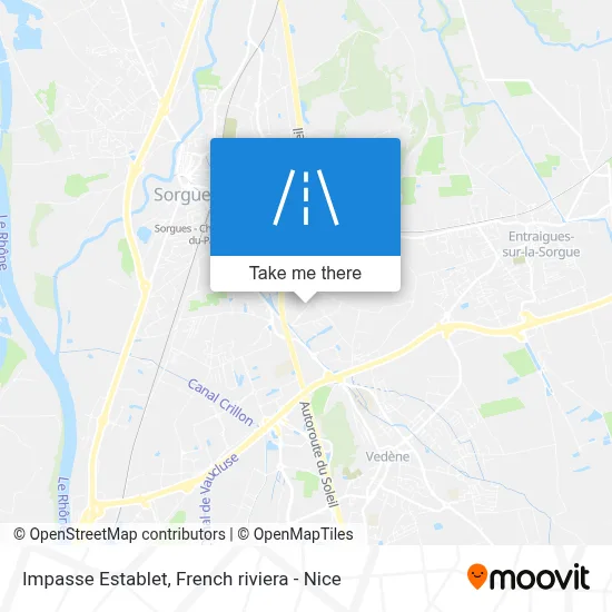 Impasse Establet map