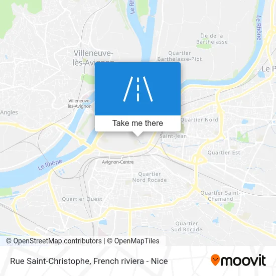 Mapa Rue Saint-Christophe