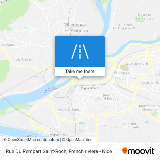 Rue Du Rempart Saint-Roch map