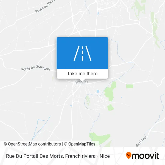 Rue Du Portail Des Morts map