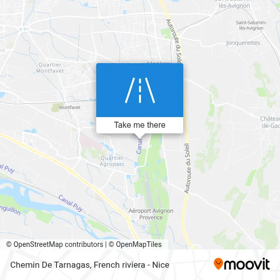 Chemin De Tarnagas map