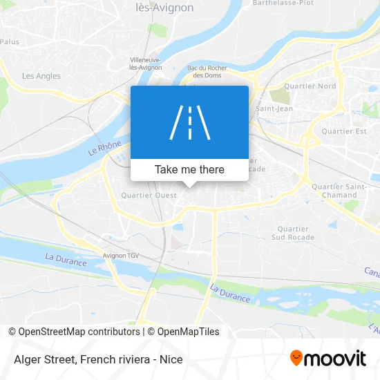 Rue D'Alger map