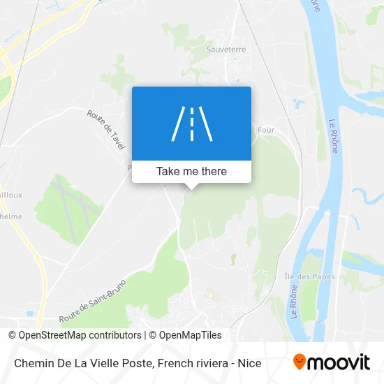 Chemin De La Vielle Poste map