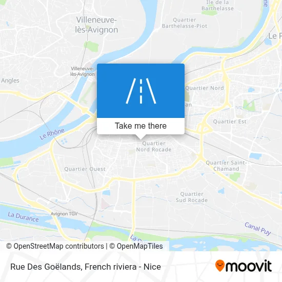 Rue Des Goëlands map