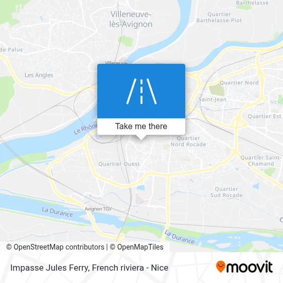 Impasse Jules Ferry map