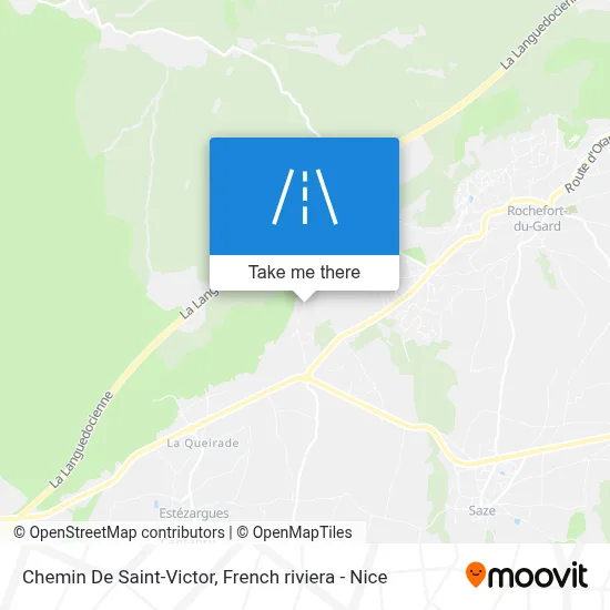 Chemin De Saint-Victor map