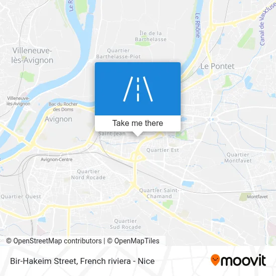 Rue De Bir-Hakeim map