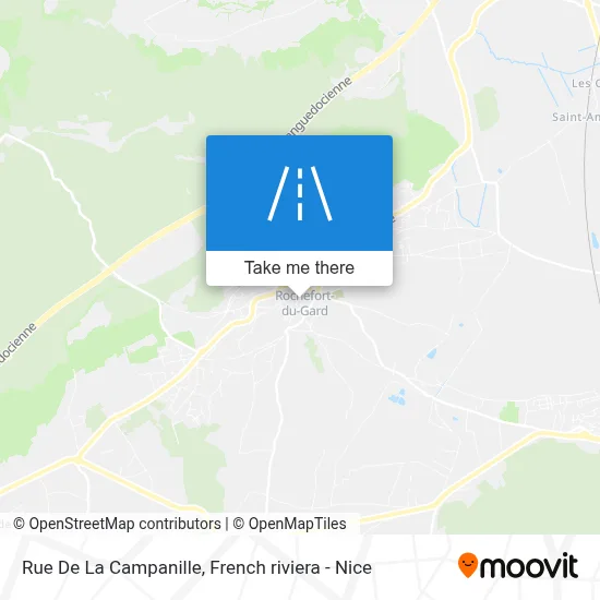 Rue De La Campanille map