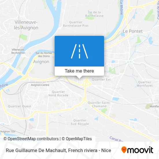 Rue Guillaume De Machault map