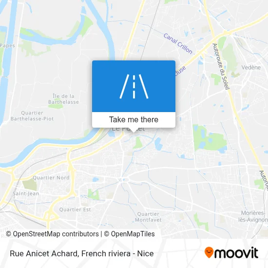 Rue Anicet Achard map