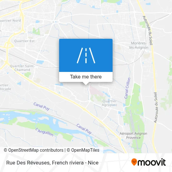 Rue Des Réveuses map