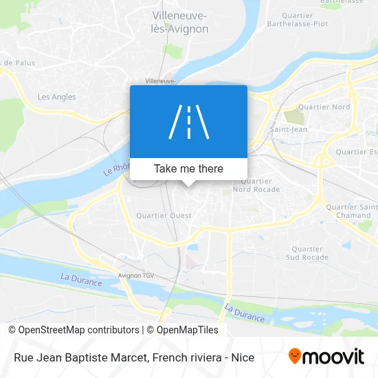 Rue Jean Baptiste Marcet map