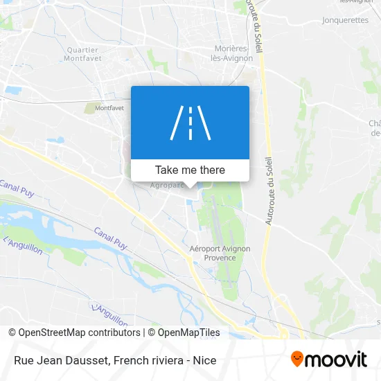 Mapa Rue Jean Dausset