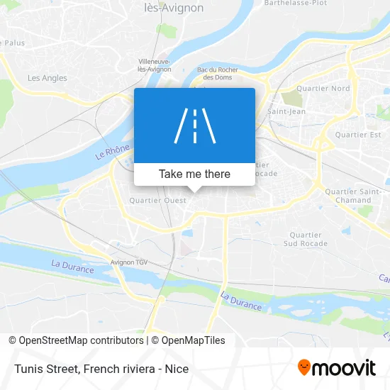 Rue De Tunis map