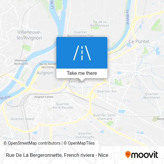 Rue De La Bergeronnette map