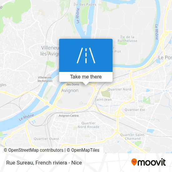 Mapa Rue Sureau