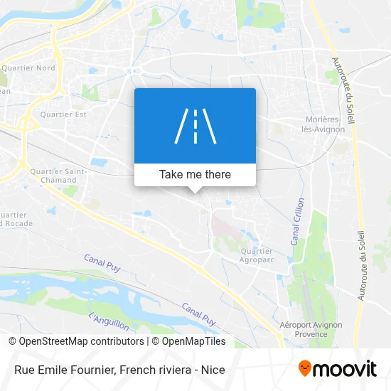 Rue Emile Fournier map