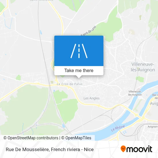 Rue De Mousselière map