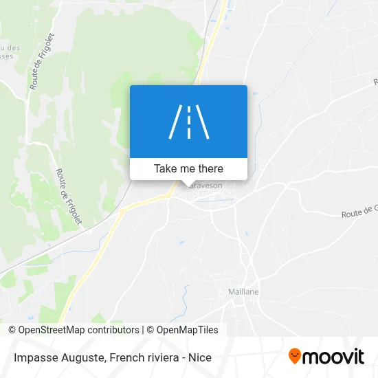 Impasse Auguste map