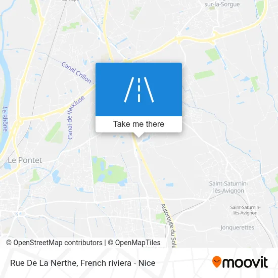 Rue De La Nerthe map
