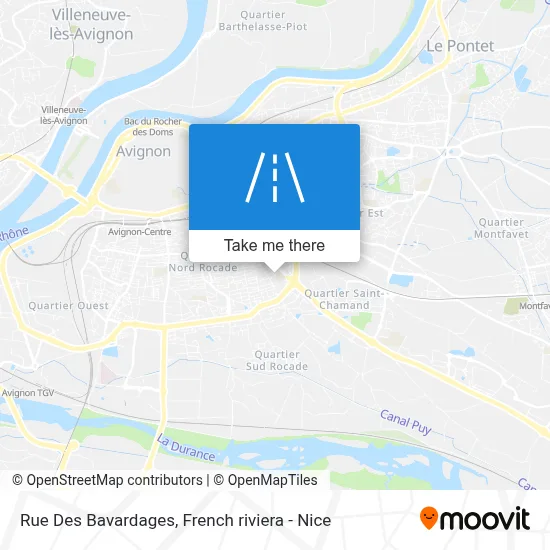 Rue Des Bavardages map