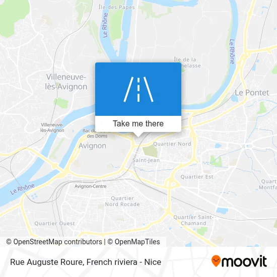 Rue Auguste Roure map