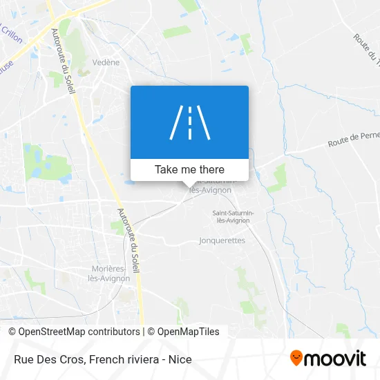 Rue Des Cros map
