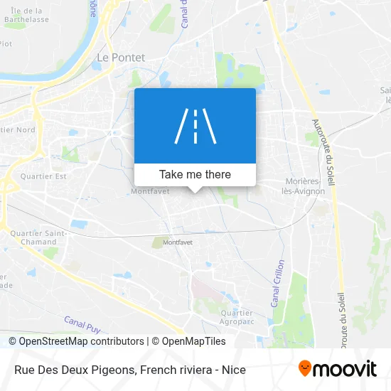 Rue Des Deux Pigeons map