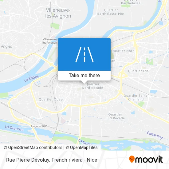 Rue Pierre Dévoluy map
