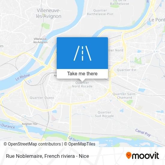Rue Noblemaire map
