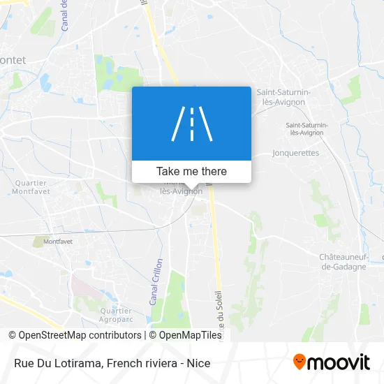 Rue Du Lotirama map