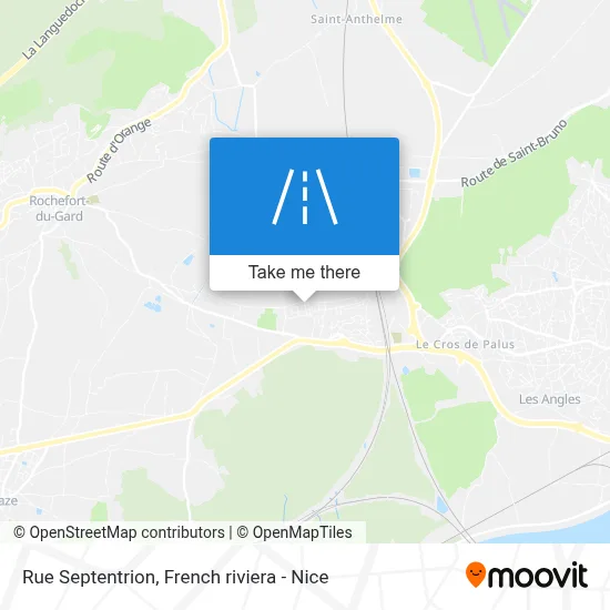 Mapa Rue Septentrion