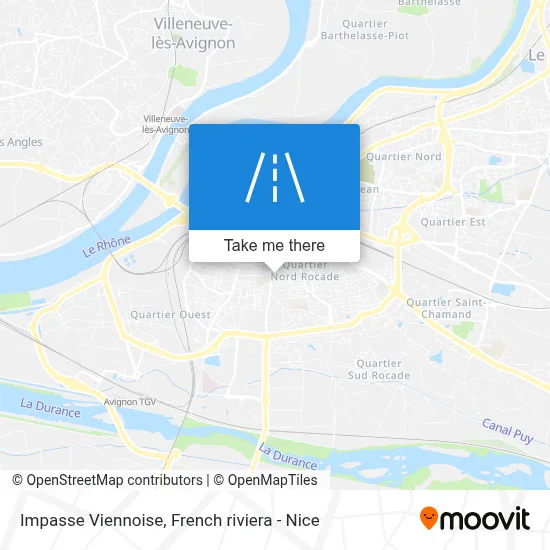 Impasse Viennoise map
