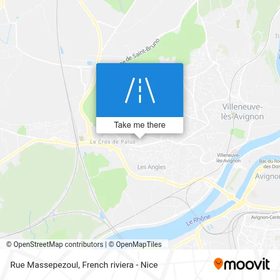 Rue Massepezoul map