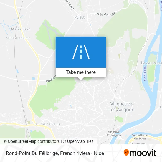 Rond-Point Du Félibrige map