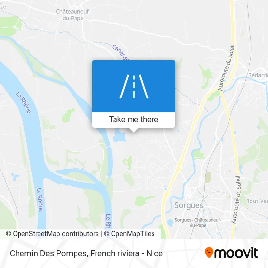Chemin Des Pompes map