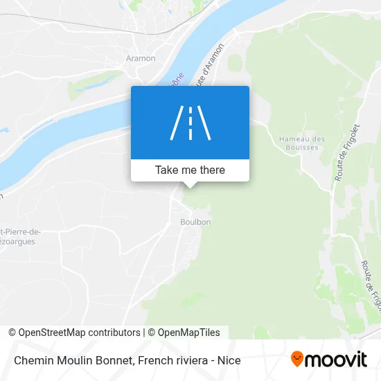 Chemin Moulin Bonnet map