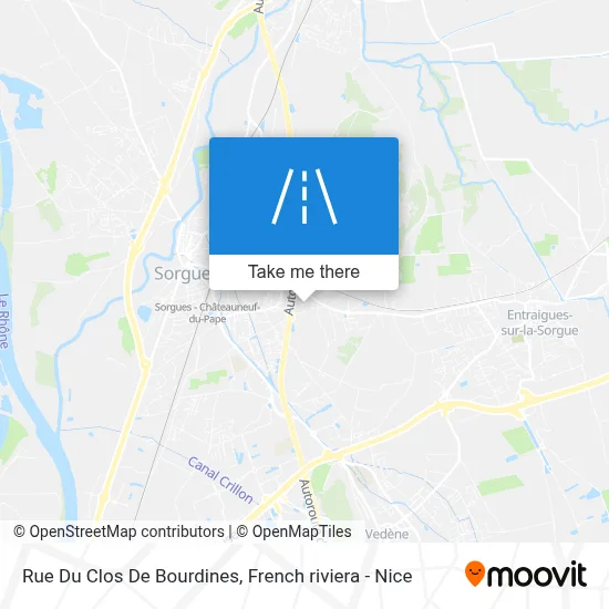 Rue Du Clos De Bourdines map