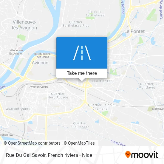 Rue Du Gai Savoir map