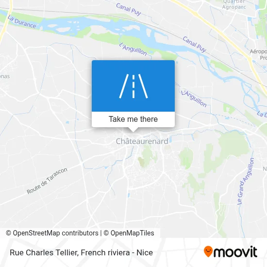 Mapa Rue Charles Tellier