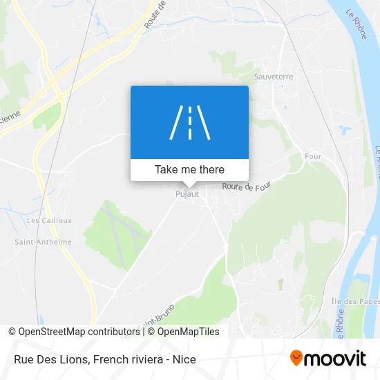 Rue Des Lions map