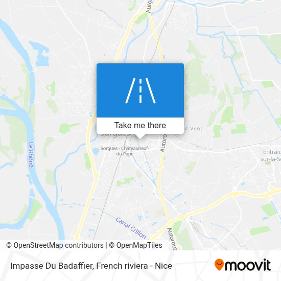 Impasse Du Badaffier map