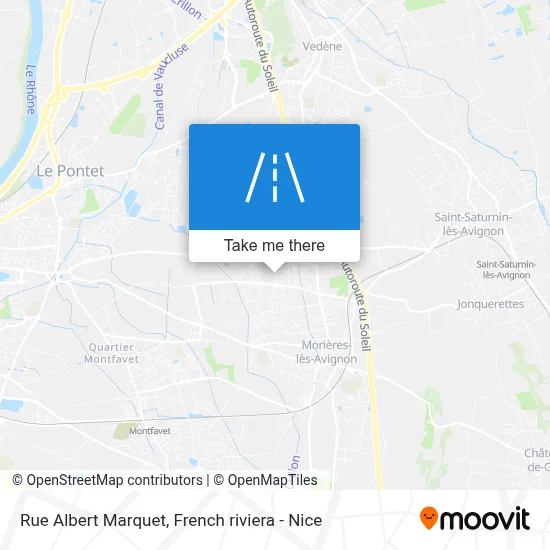 Rue Albert Marquet map