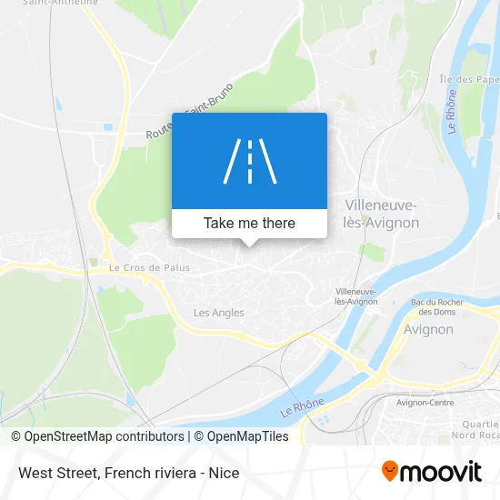 Rue De L'Ouest map