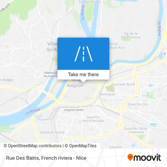 Rue Des Bains map
