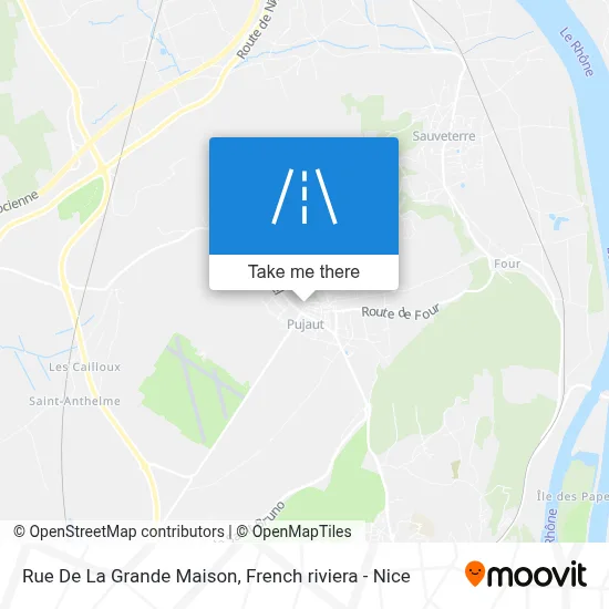 Rue De La Grande Maison map
