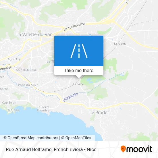 Rue Arnaud Beltrame map